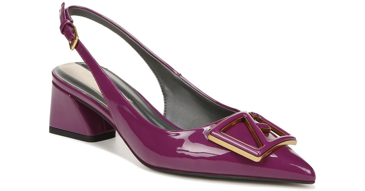 franco sarto block heel pump