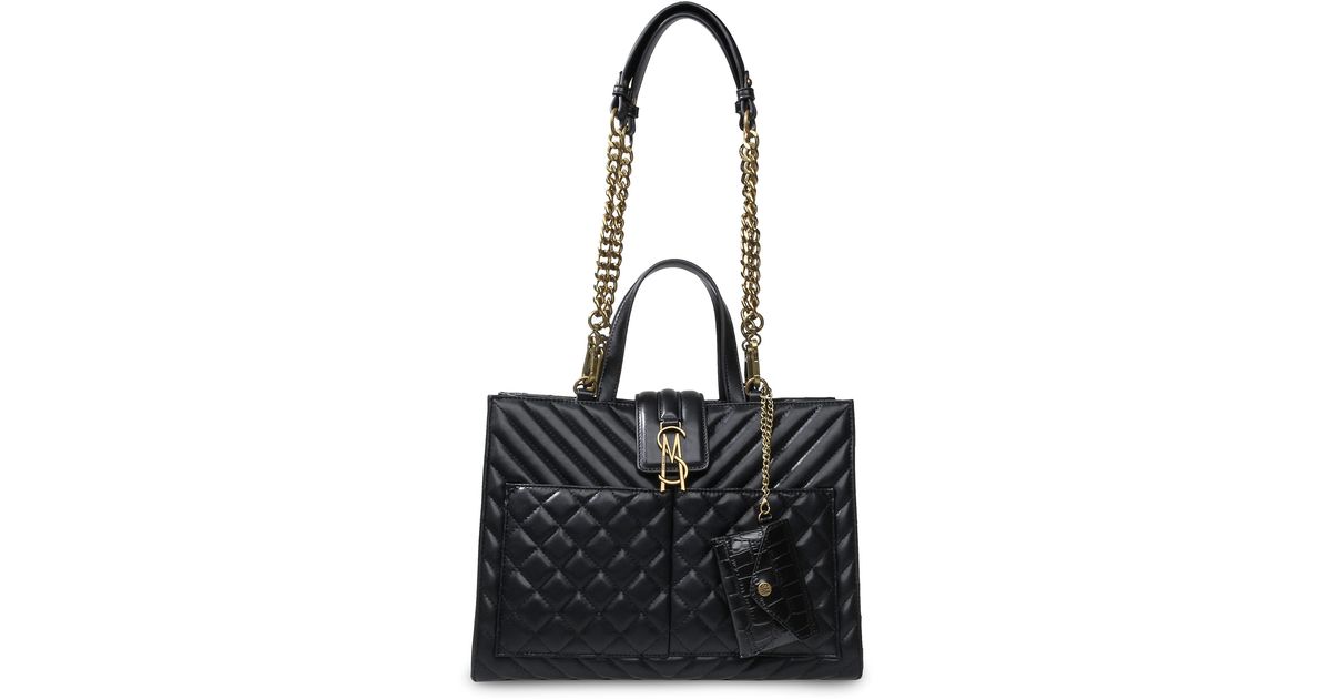 Steve Madden Chiffon Tote Bag in Black Lyst UK