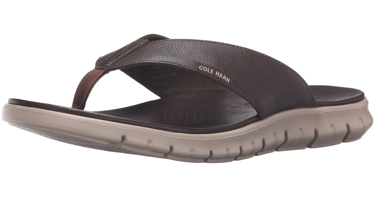 Cole Haan Rubber Zerogrand Sandal Flip 