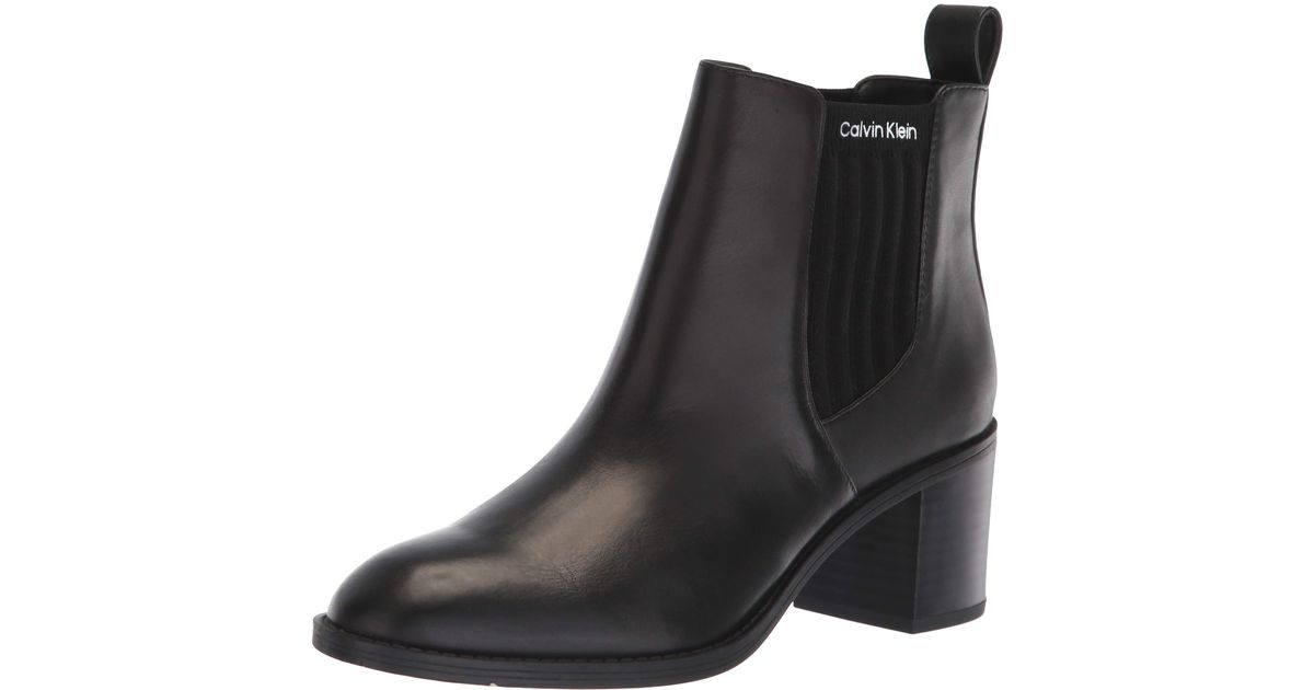 calvin klein perron booties
