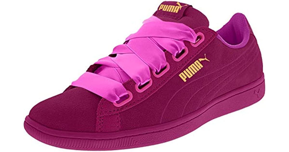puma ribbon shoes
