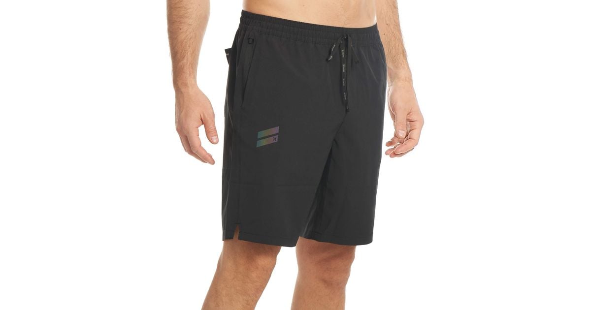 Hurley Exist Collection Light Weight Volley Walk Short in Black 