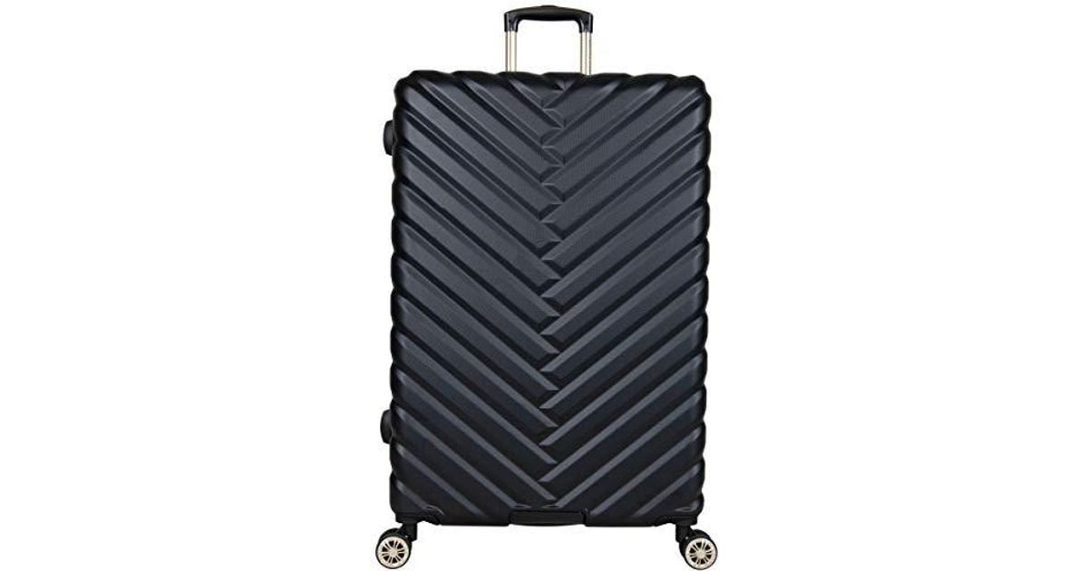 Cole Reaction "madison Square" Luggage Lightweight Hardside Chevron Expandable 8wheel