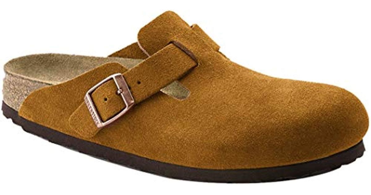 birkenstock boston soft footbed mink