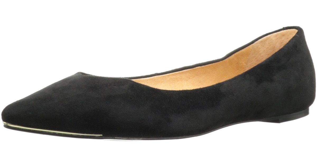 Dolce Vita Suede Pala Ballet Flats And Pumps In Black Suede Black Lyst
