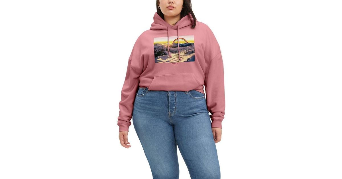 levis plus size hoodie