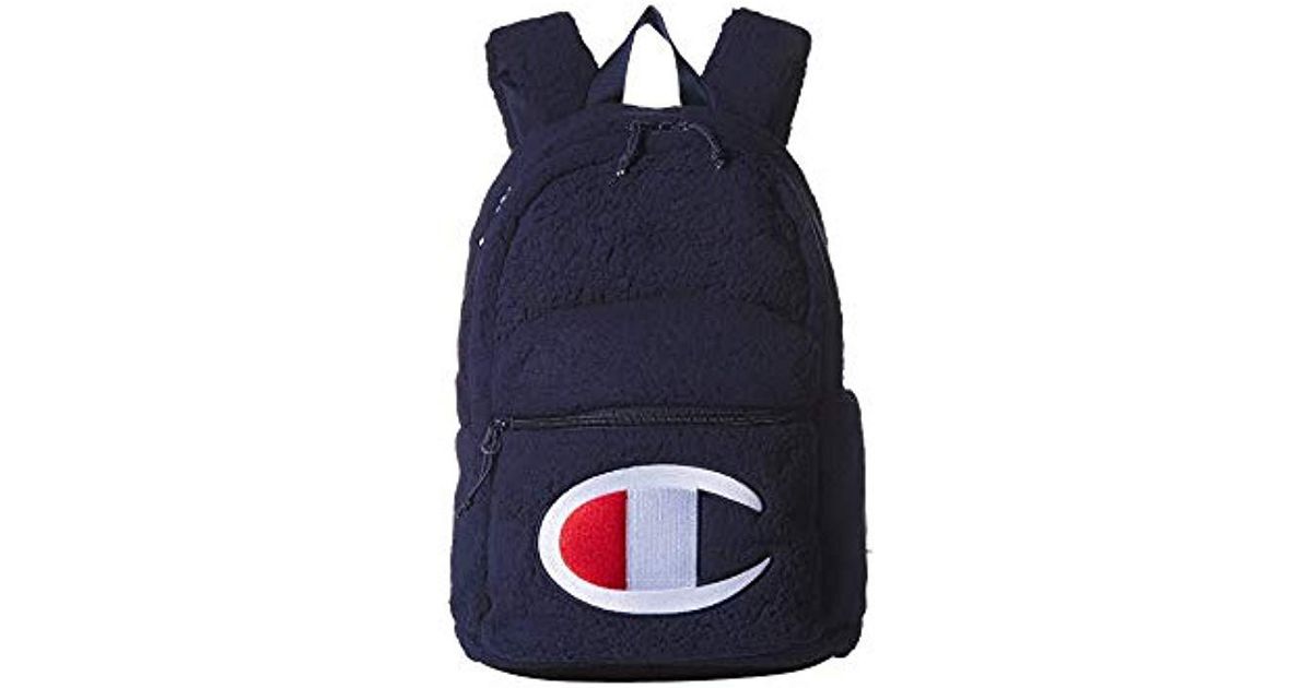 champion mini supercize sherpa backpack
