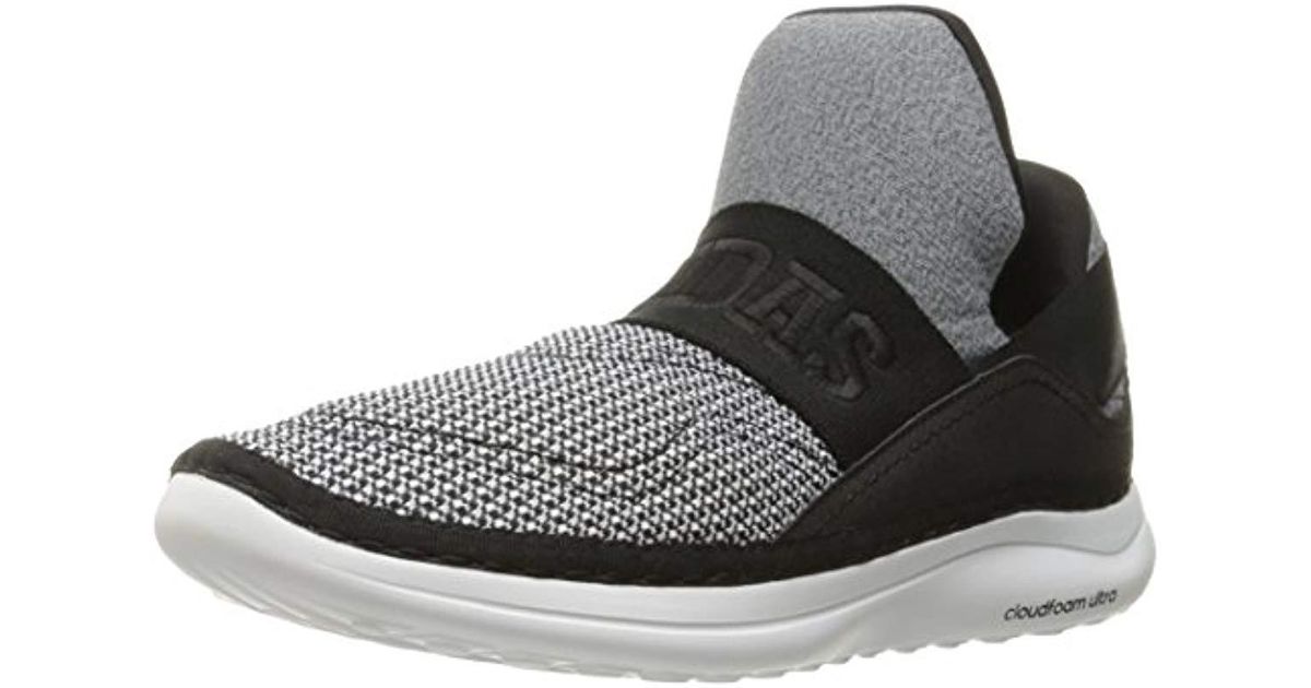 adidas cloudfoam ultra zen - white/white/scarlet