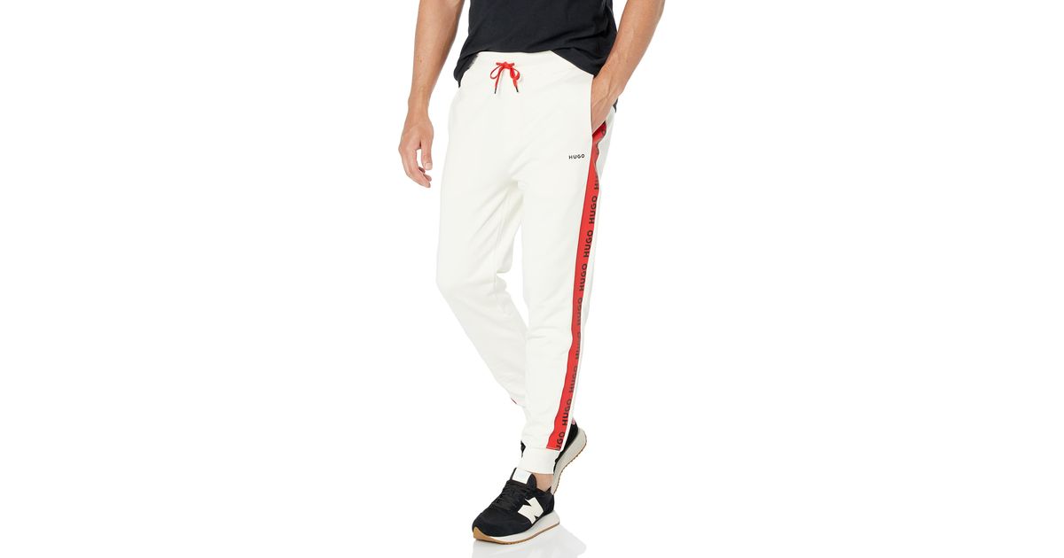 hugo boss tape joggers