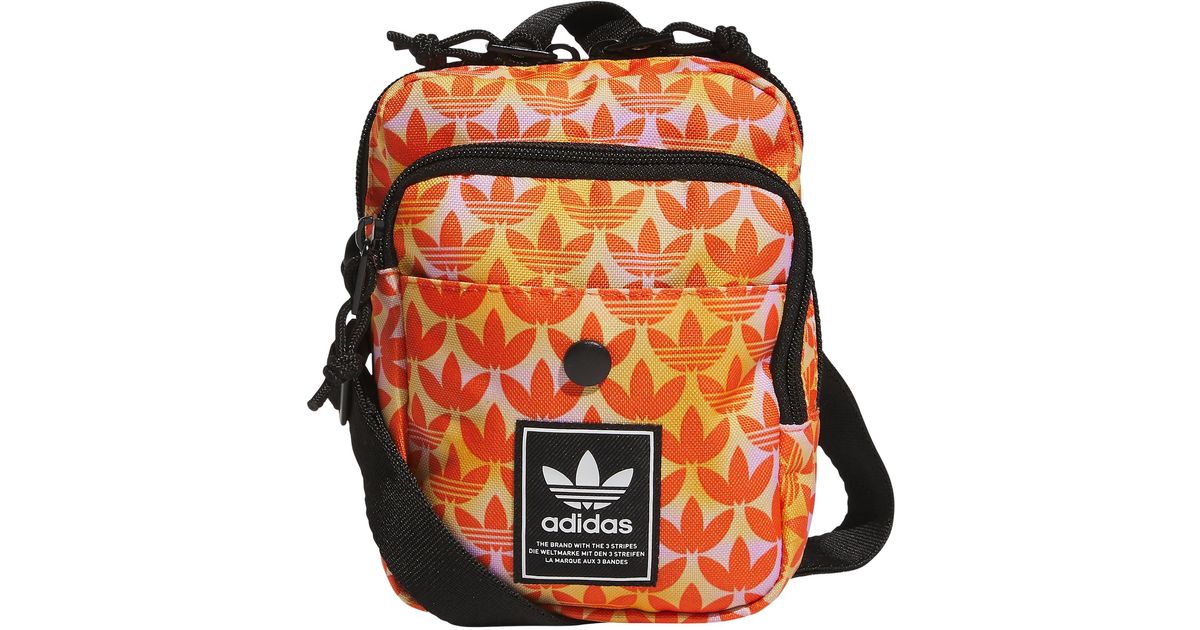 adidas Originals Utility Festival 3.0 Crossbody Bag in Orange | Lyst
