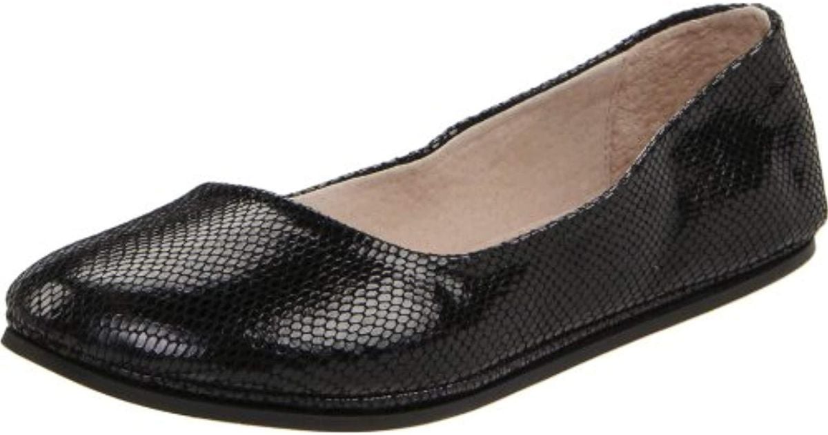 french sole black flats