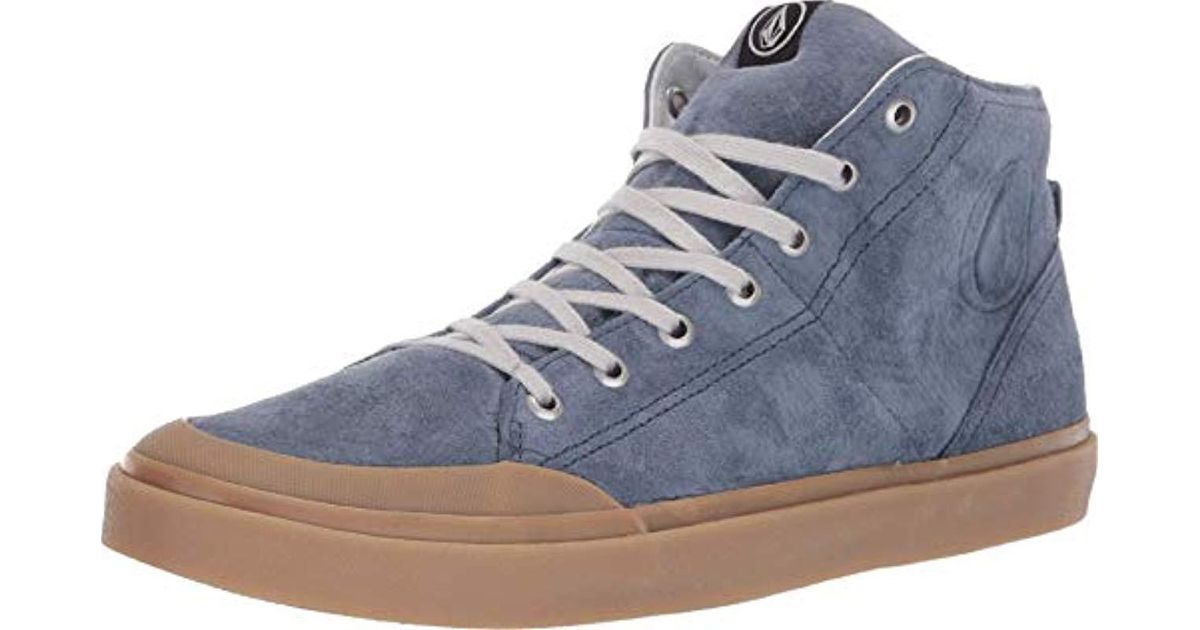 S Fi Hi Top Canvas Shoe Skate Shoe in Blue for Men Save 55 Lyst