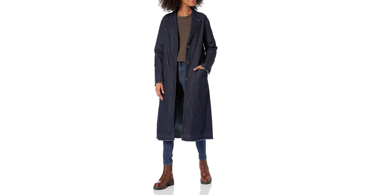 Levi's Denim Edge Duster Jacket in Blue 