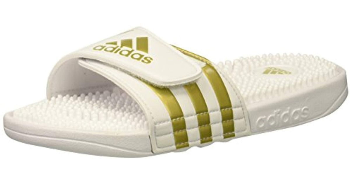 adidas adissage white
