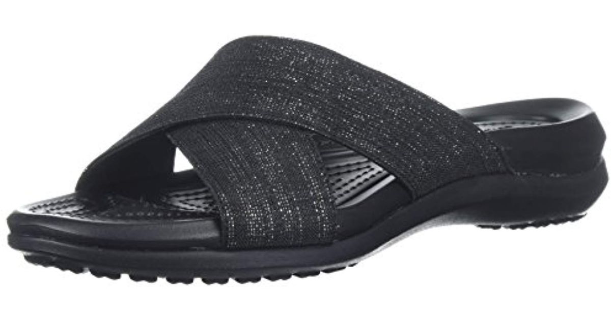 crocs capri shimmer xband sandal