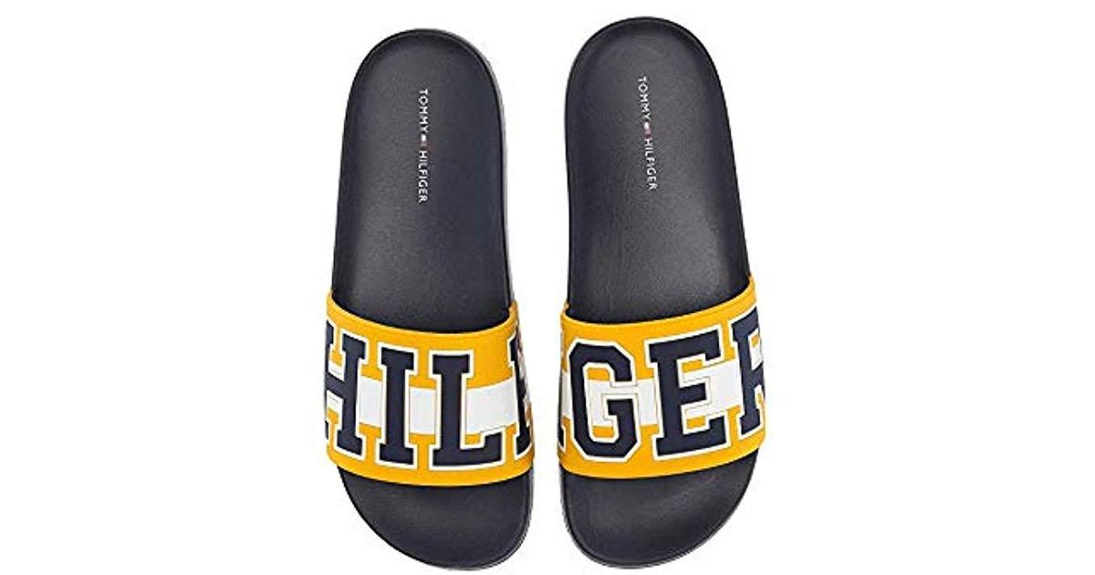 tommy hilfiger yellow shoes with bow