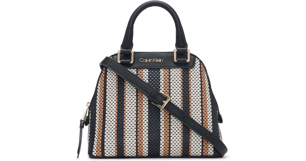 calvin klein clara satchel