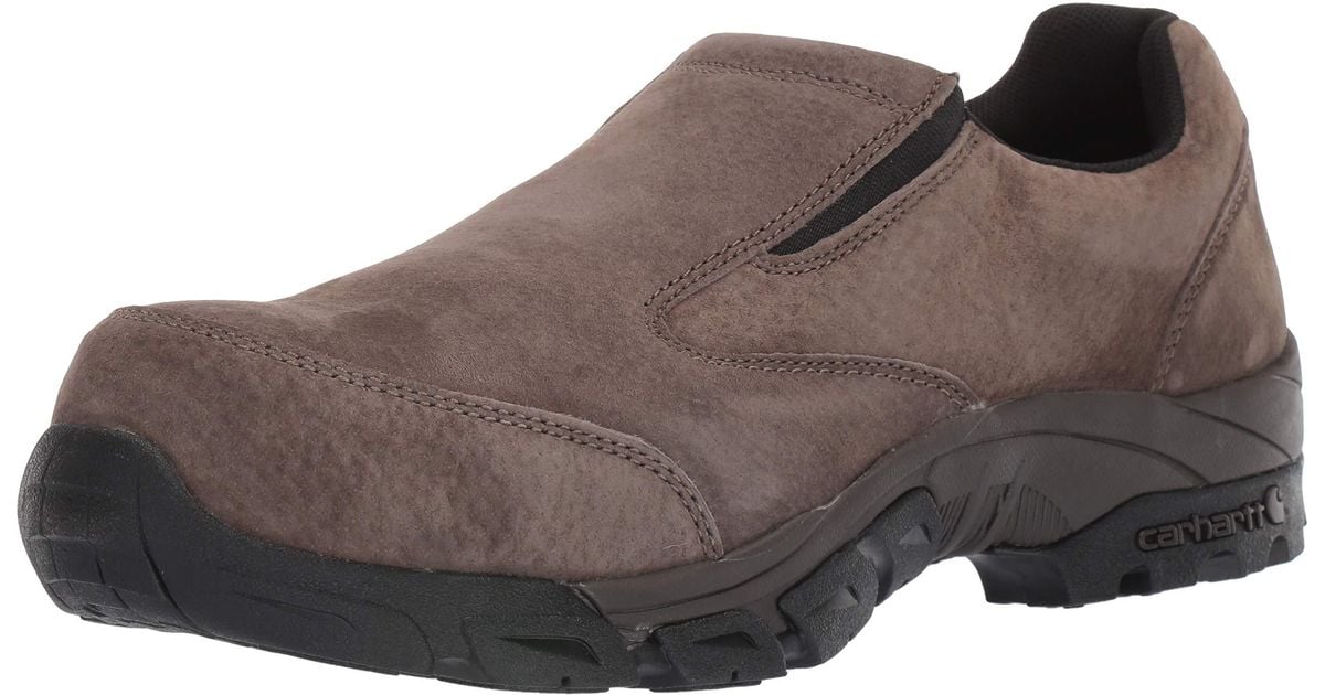 Carhartt Suede Slip On Work Moc Nwp Soft Toe Cmo3065 Ankle Boot in
