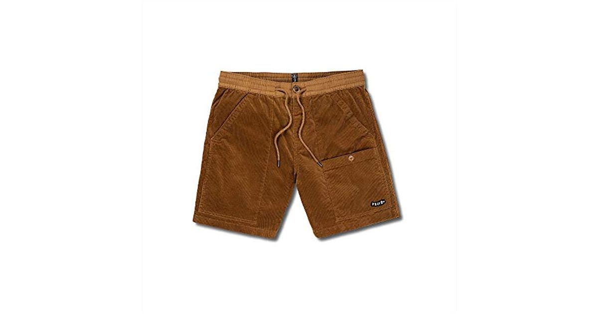 volcom cord shorts