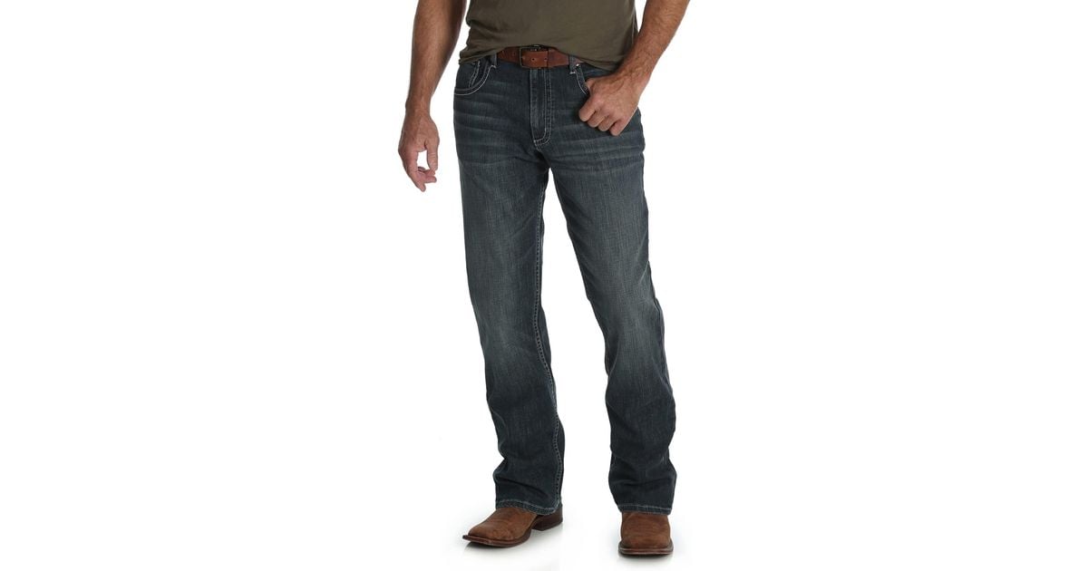 Wrangler Men's 20X 42 Vintage Boot Cut Jean Denim 38x36 並行輸入品