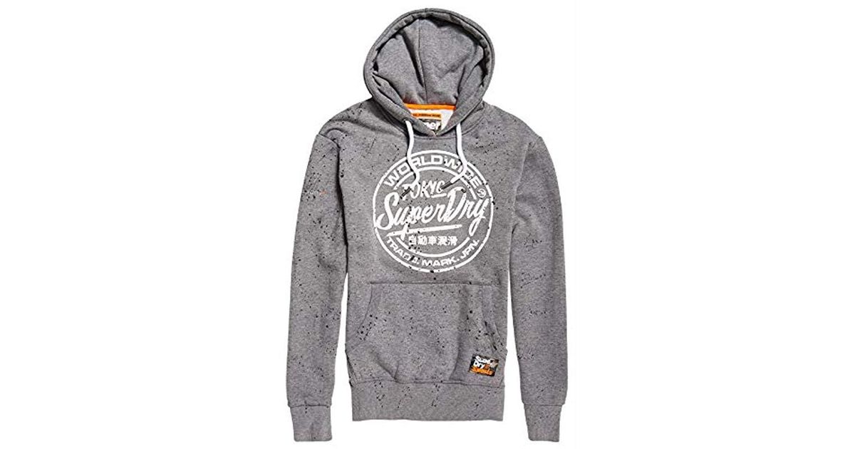 superdry world wide ticket type hoodie