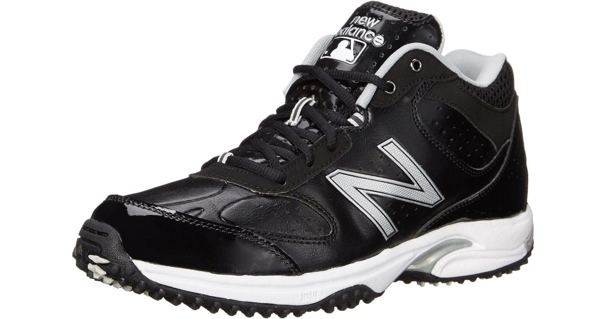 New Balance 950 V1 Umpire Mid Cut Baseball Shoe in Black/Grey (Black ...
