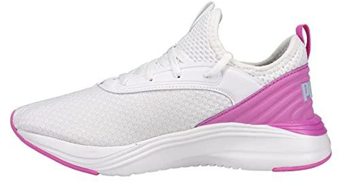 PUMA Softride Ruby Luxe Sneaker in White | Lyst