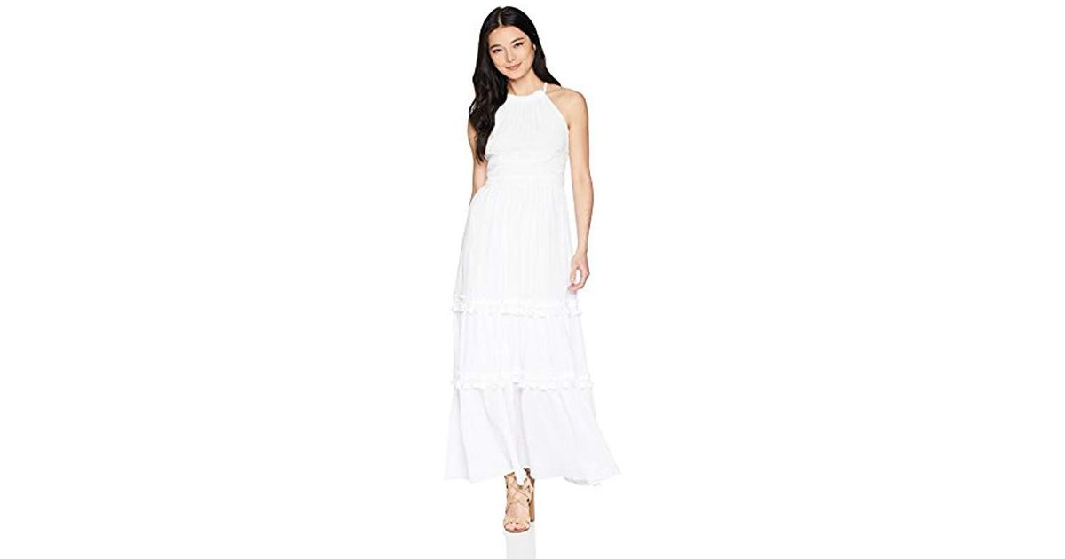 eliza j halter maxi dress