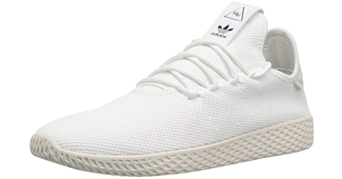 white adidas hu shoes