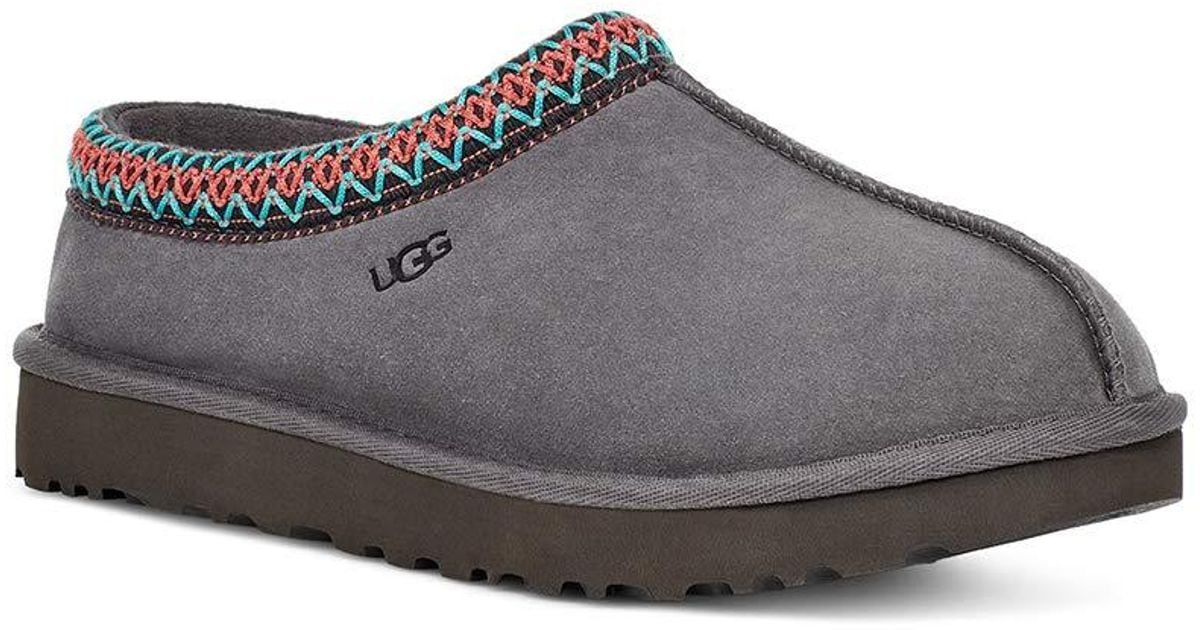 UGG Suede Tasman in Dark Grey (Gray) Save 1 Lyst