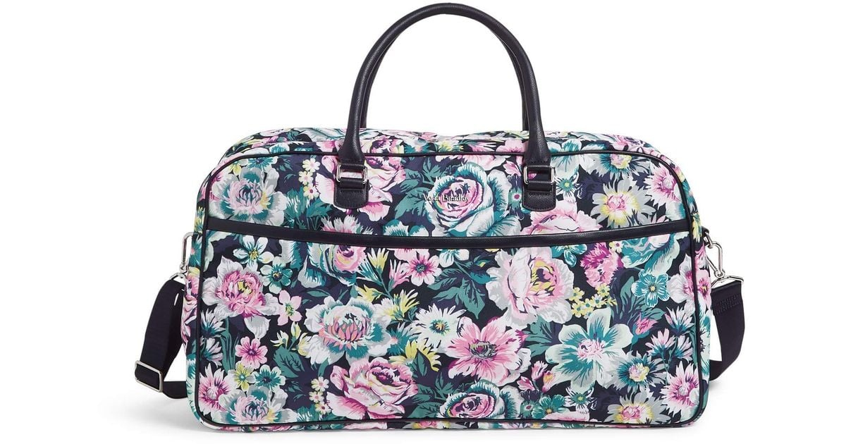 Vera Bradley Lay Flat Duffle Bag in Blue Lyst