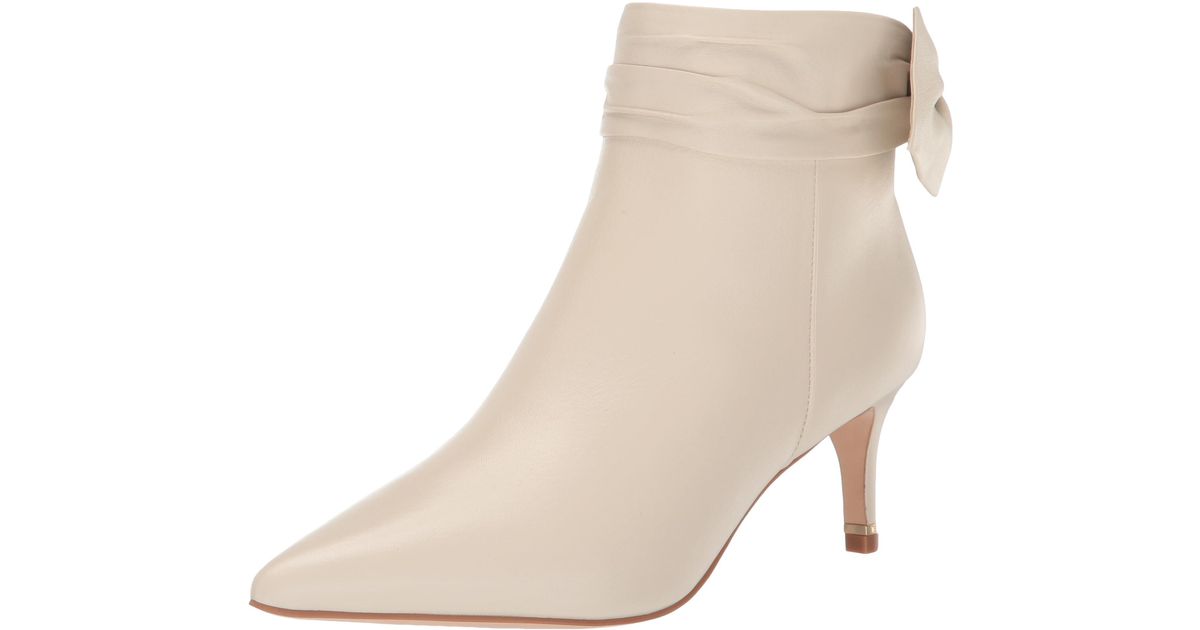 Ted Baker Yonas Ankle Boot in Natural | Lyst