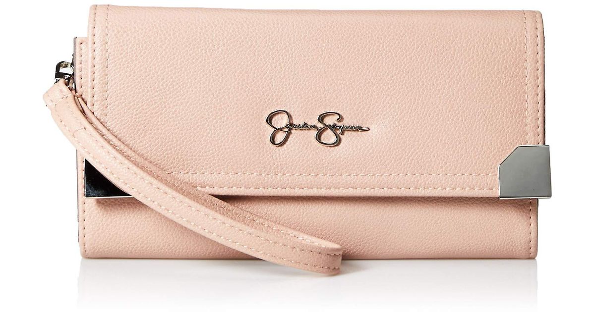 Hot pink Jessica Simpson crossbody purse Smaller... - Depop