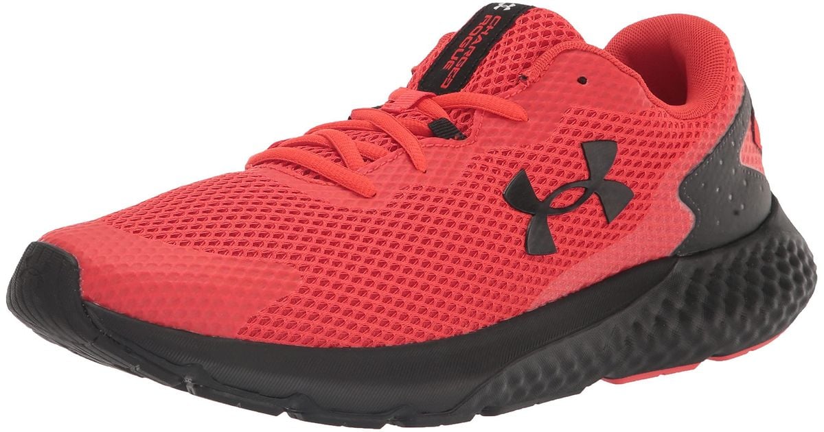 Under Armour Rubber Charged Rogue 3 Sneaker, in Black for Men Lyst