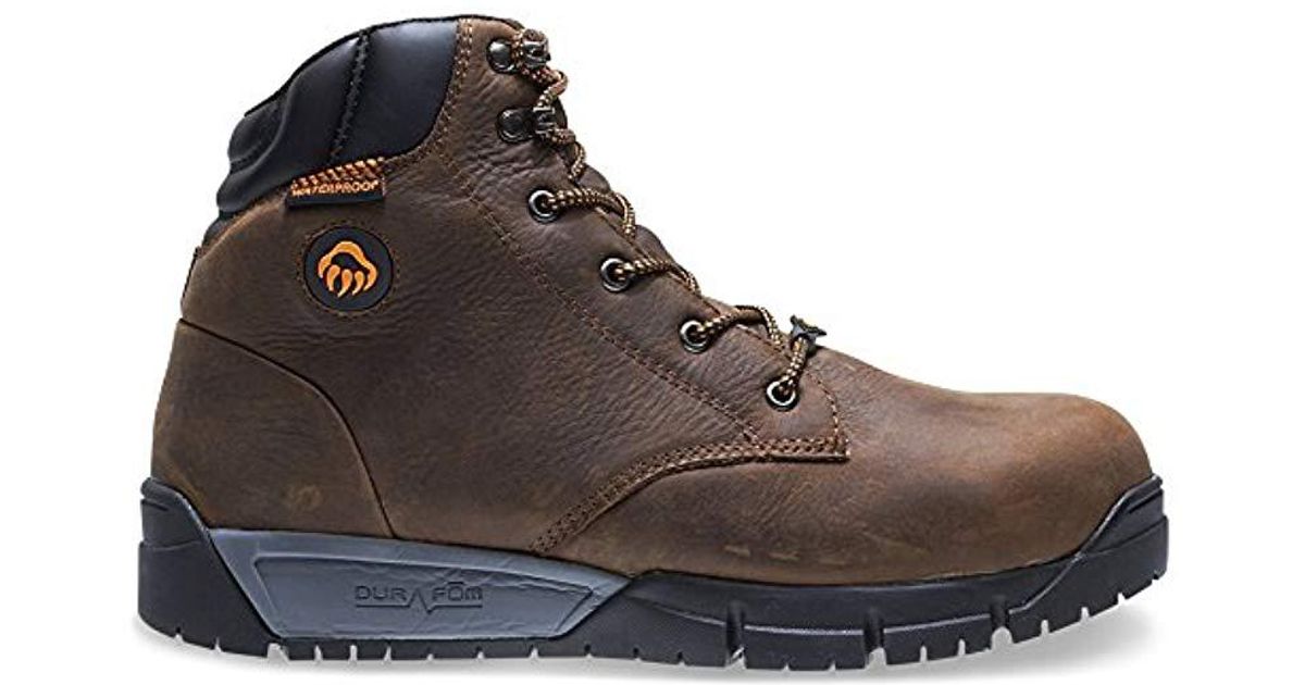 wolverine men's mauler hiker composite toe waterproof work boot