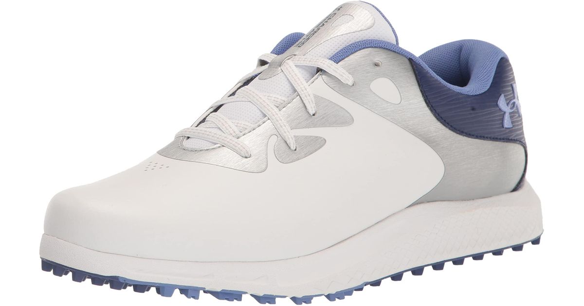 Under Armour Charged Breathe 2 Spikeless Cleat Golf Shoe, in Black Lyst