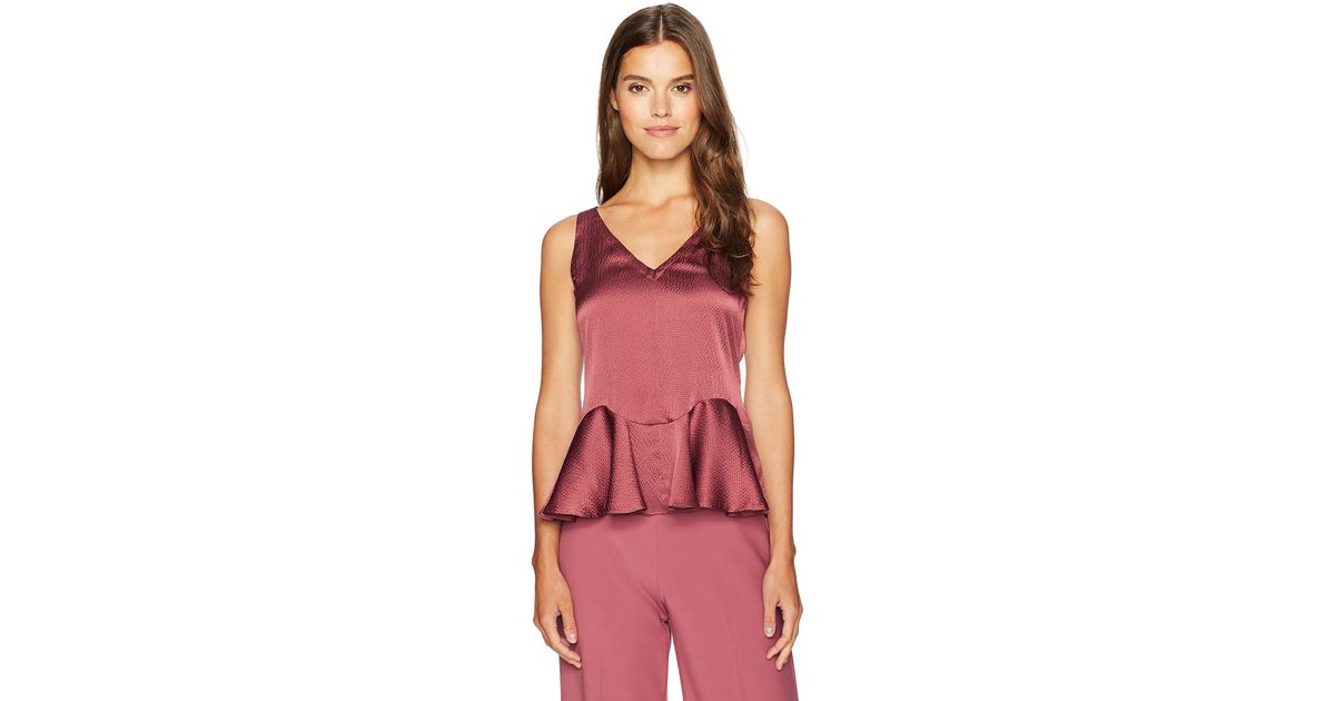silk peplum