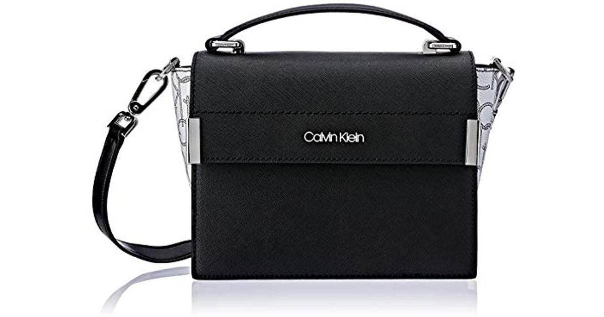 calvin klein raelynn saffiano crossbody