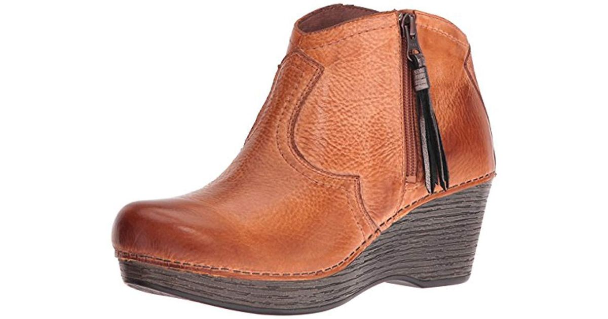 dansko susan ankle bootie
