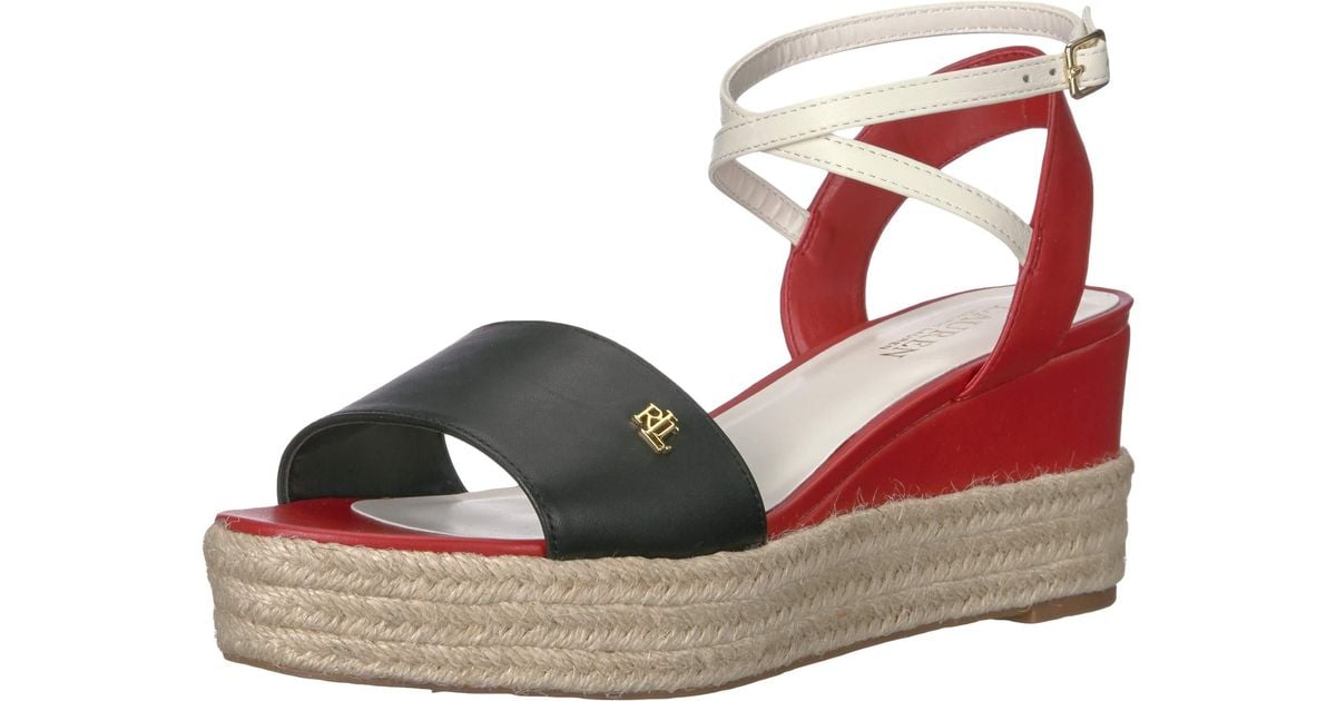 ralph lauren delores wedges