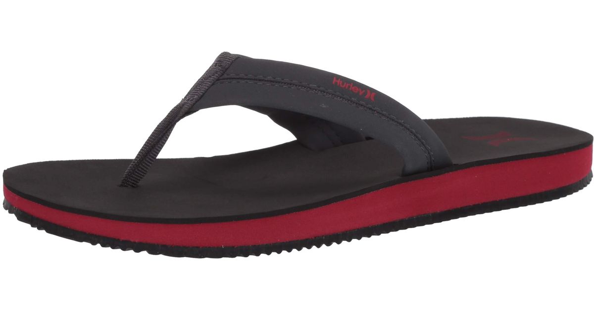 hurley nike free flip flops