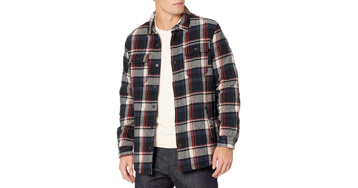 ugg trent quilted shirt jacket