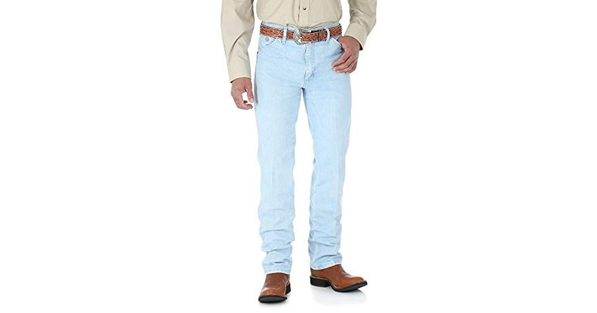 wrangler men's george strait cowboy cut original fit jean