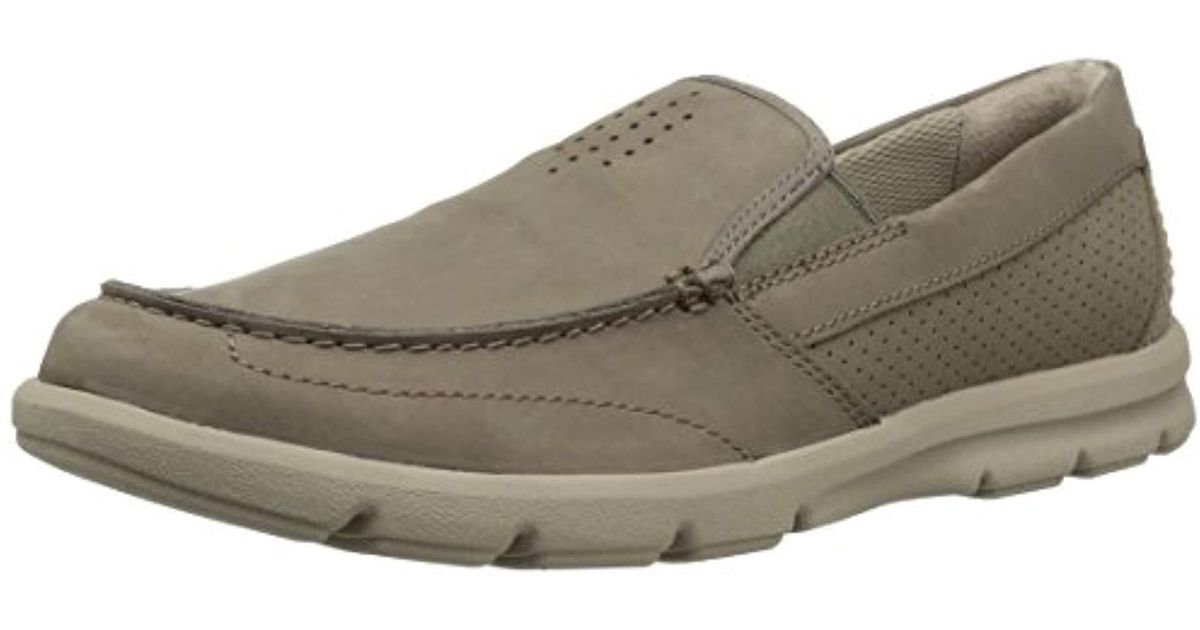 Clarks Rubber Jarwin Race Loafer for Men | Lyst