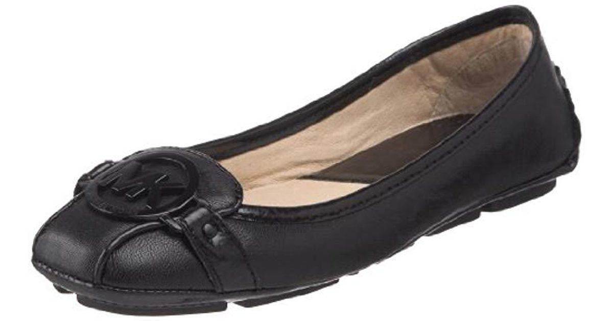 michael kors leather moccasins