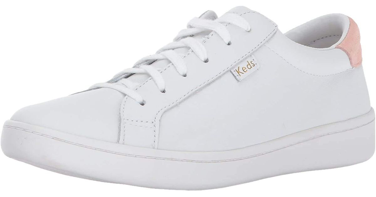 keds ace v leather white