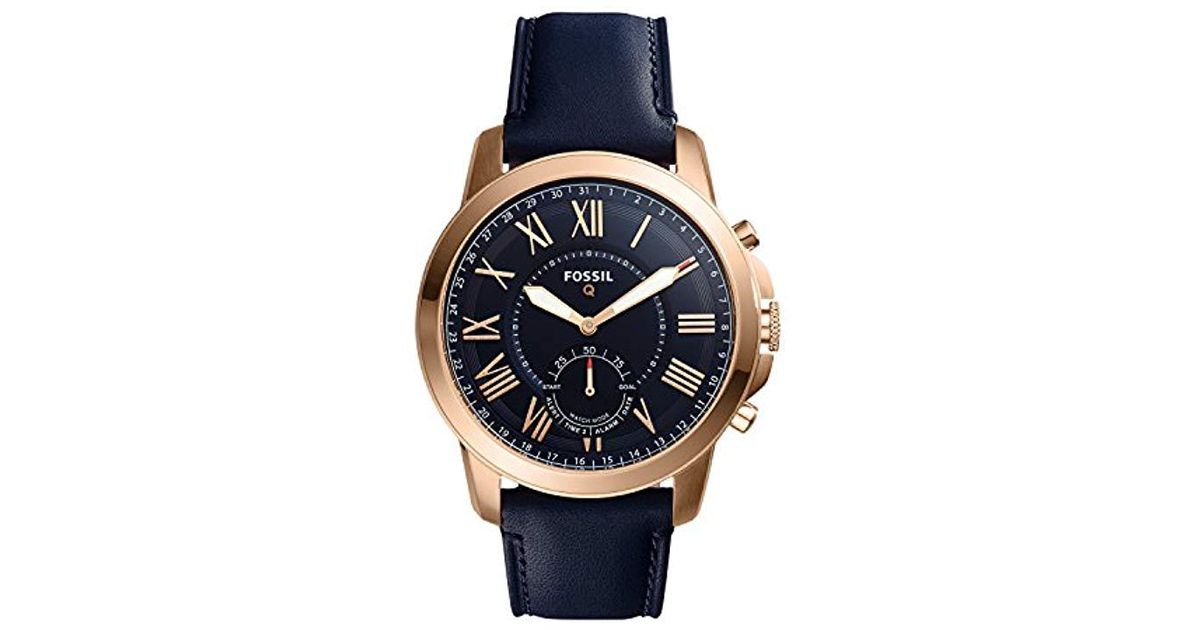 fossil q grant hybrid smartwatch