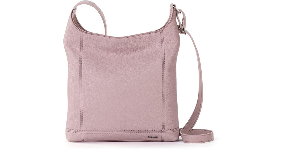 The Sak De Young Crossbody In Leather in Pink Lyst