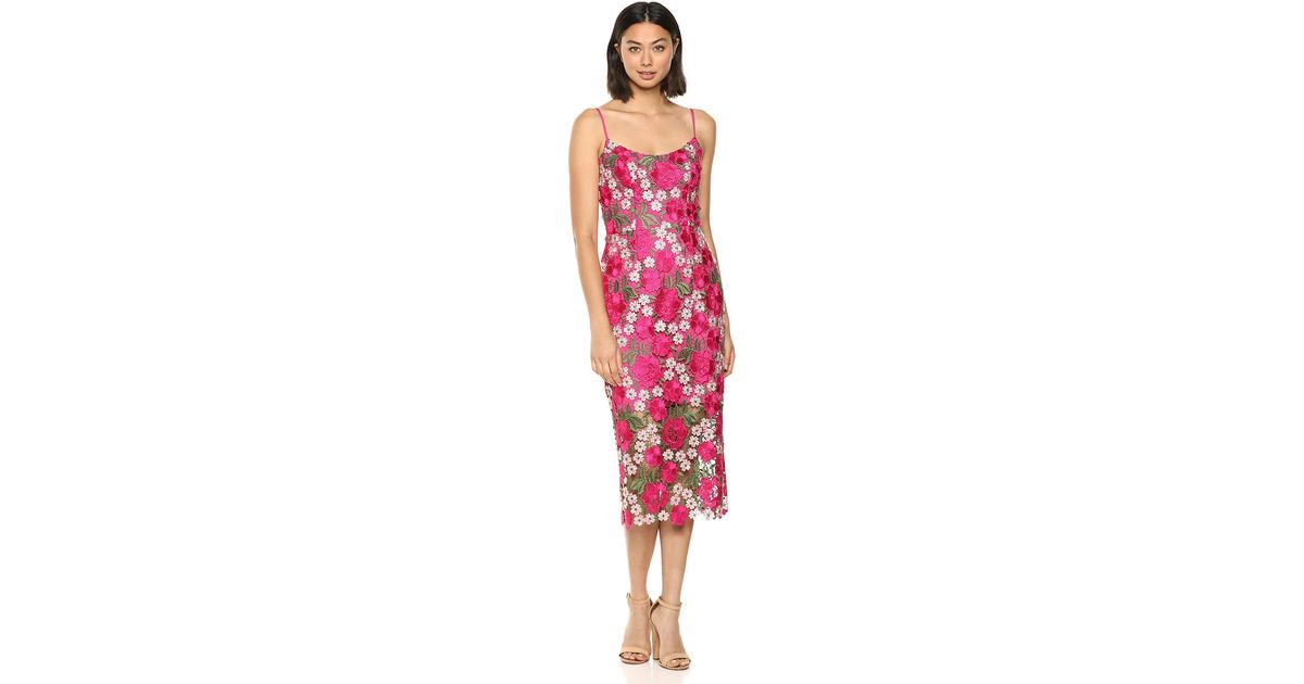 alexa lace sheath dress the population