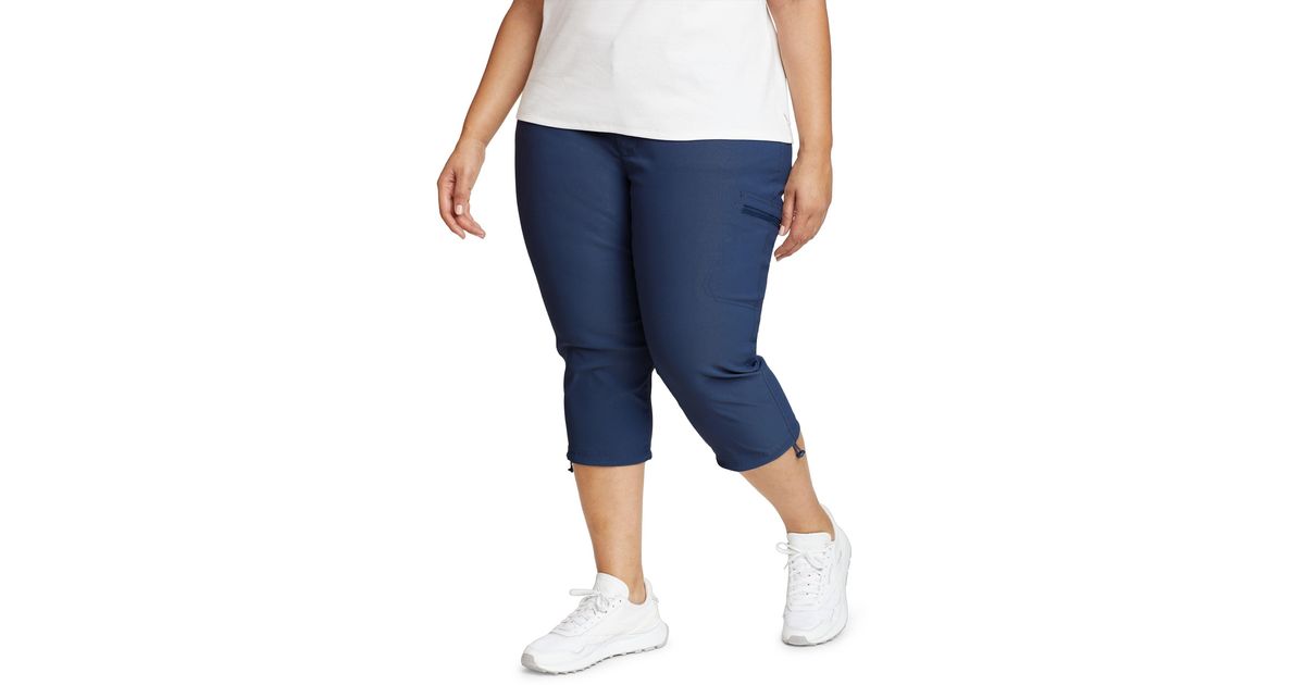 Eddie Bauer Size Rainier Capriplus in Blue Lyst